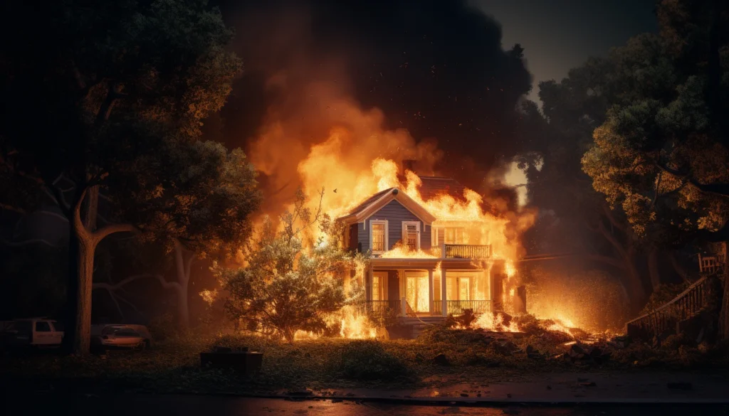 Biblical Meaning of A Burning House In A Dream