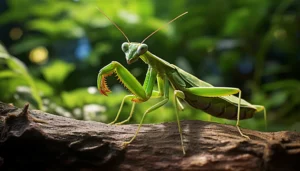biblical meaning of seeing a praying mantis